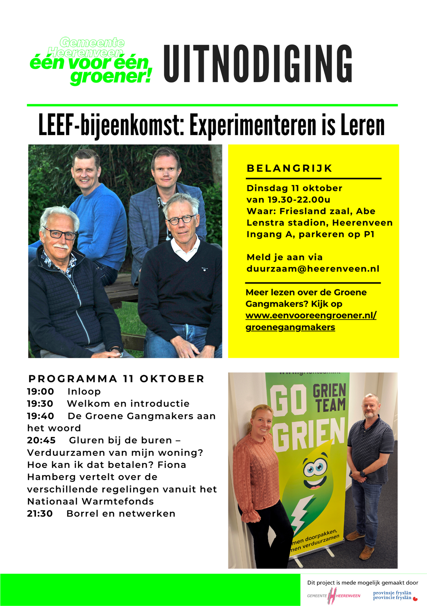 Experimenteren is Leren!